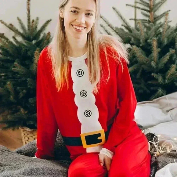 NWT- Women's Santa PJ's- XXL - Picture 2 of 3